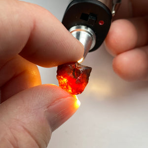 Red Zircon - Tanzania