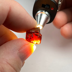 Red Zircon - Tanzania