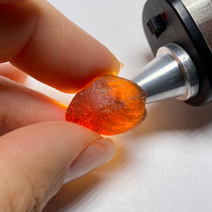 Orange Zircon - Tanzania