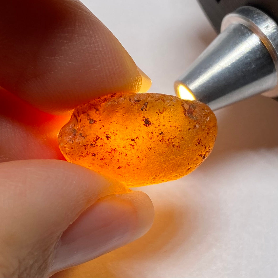 Orange Zircon - Tanzania