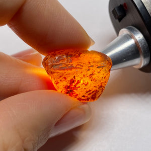 Orange Zircon - Tanzania