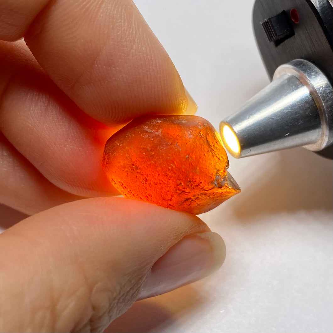 Orange Zircon - Tanzania