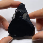 Black Opal from Volyn Deposit, Ukraine