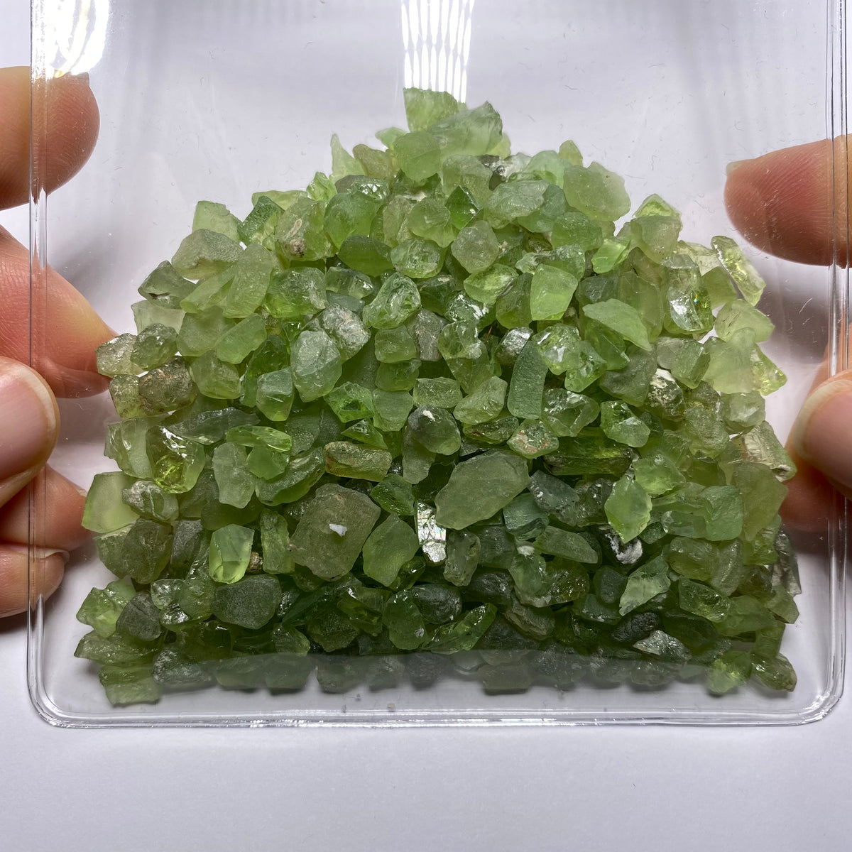 Burmese Peridot -Melee-size
