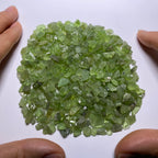Burmese Peridot -Melee-size