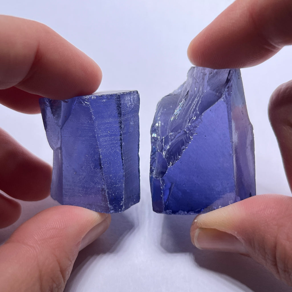 Light Tanzanite Cubic Zirconia