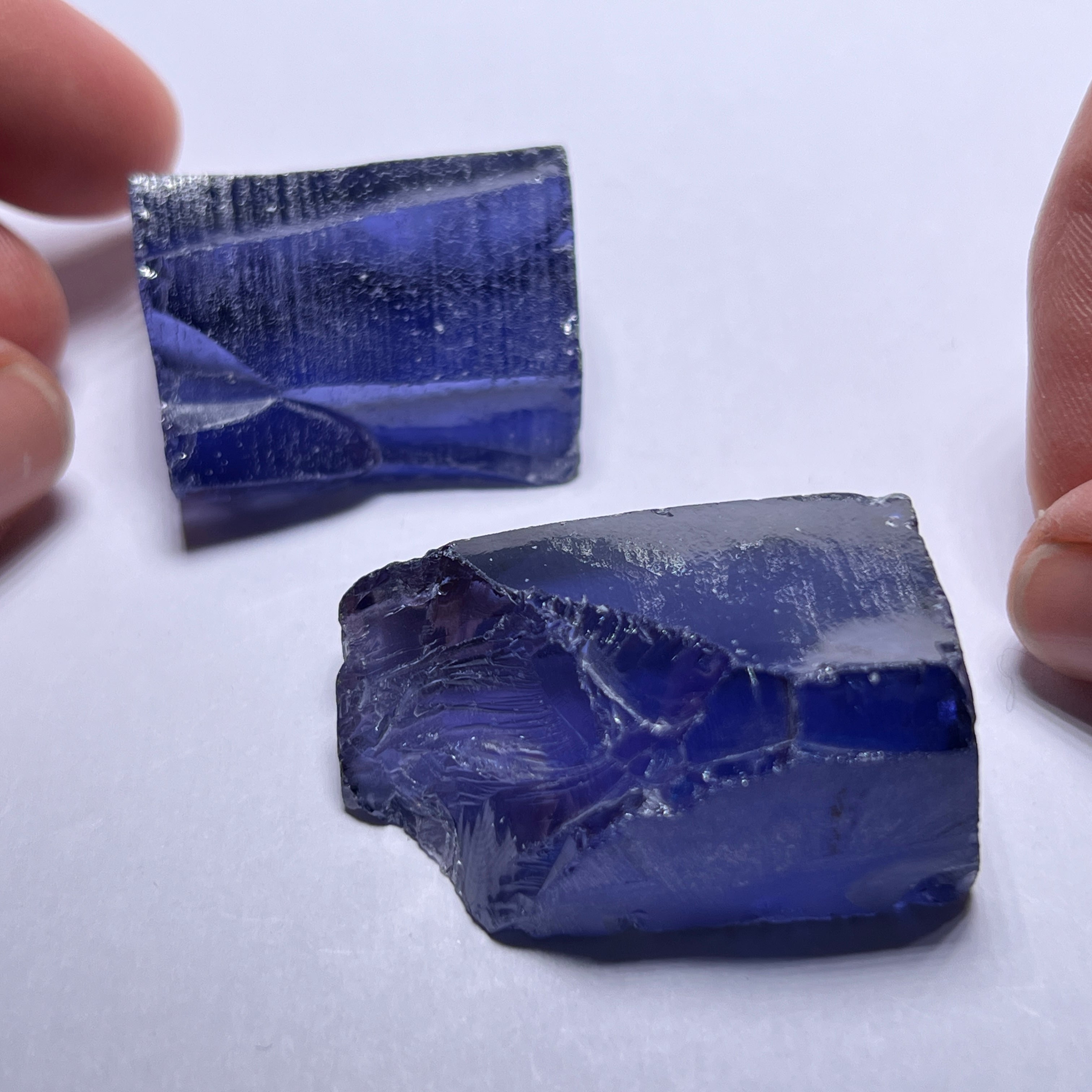 Light Tanzanite Cubic Zirconia