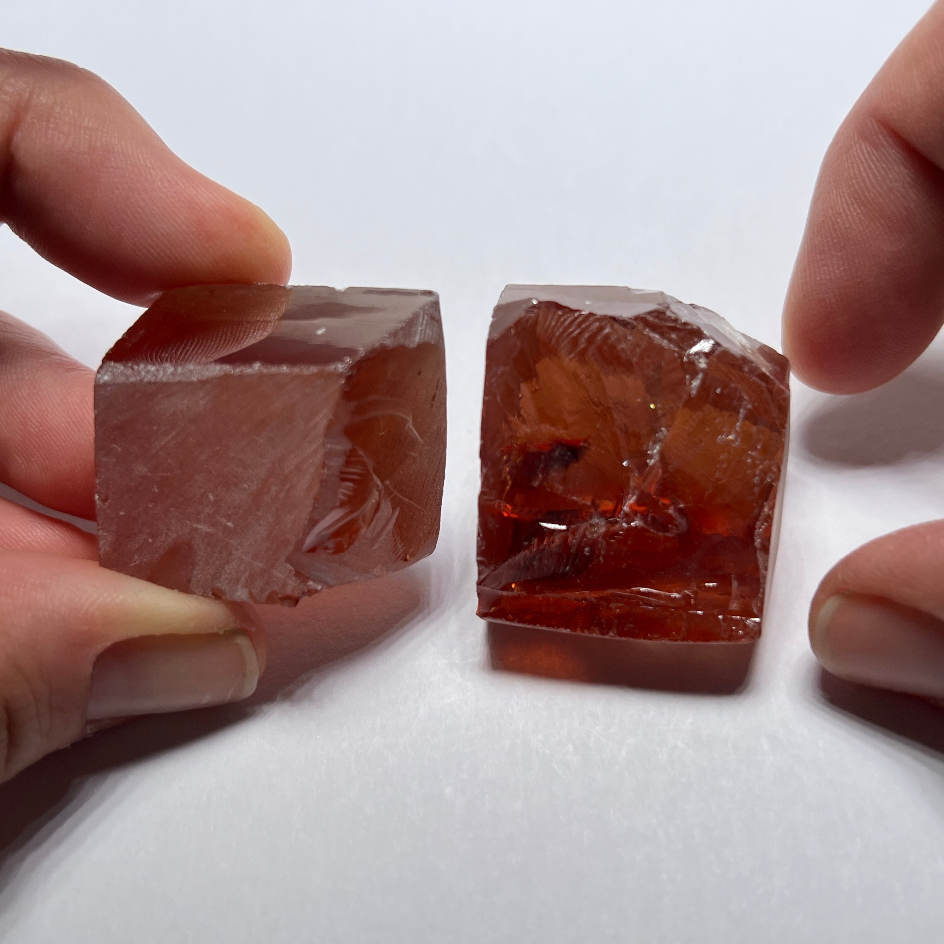 #4A Orange/Red CZ - Color Shift