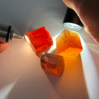 #4A Orange/Red CZ - Color Shift