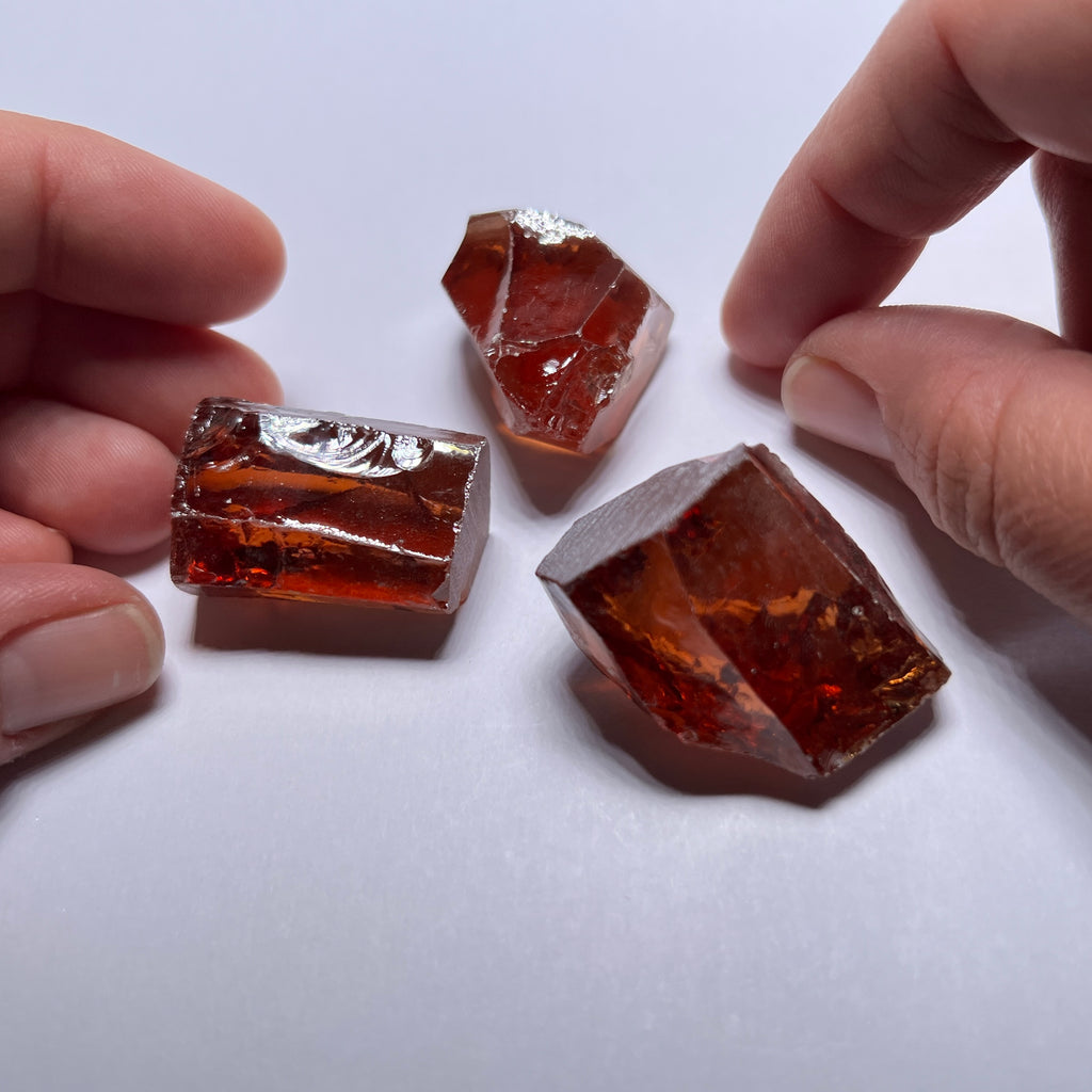 #4A Orange/Red CZ - Color Shift