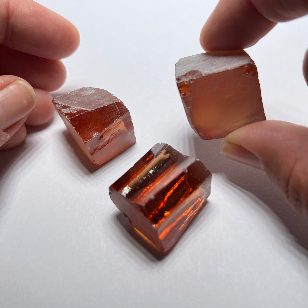 #4A Orange/Red CZ - Color Shift