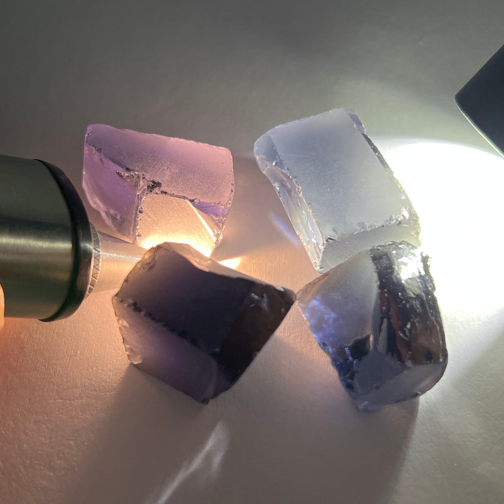 Ocean Grey Cubic Zirconia - Color Shift