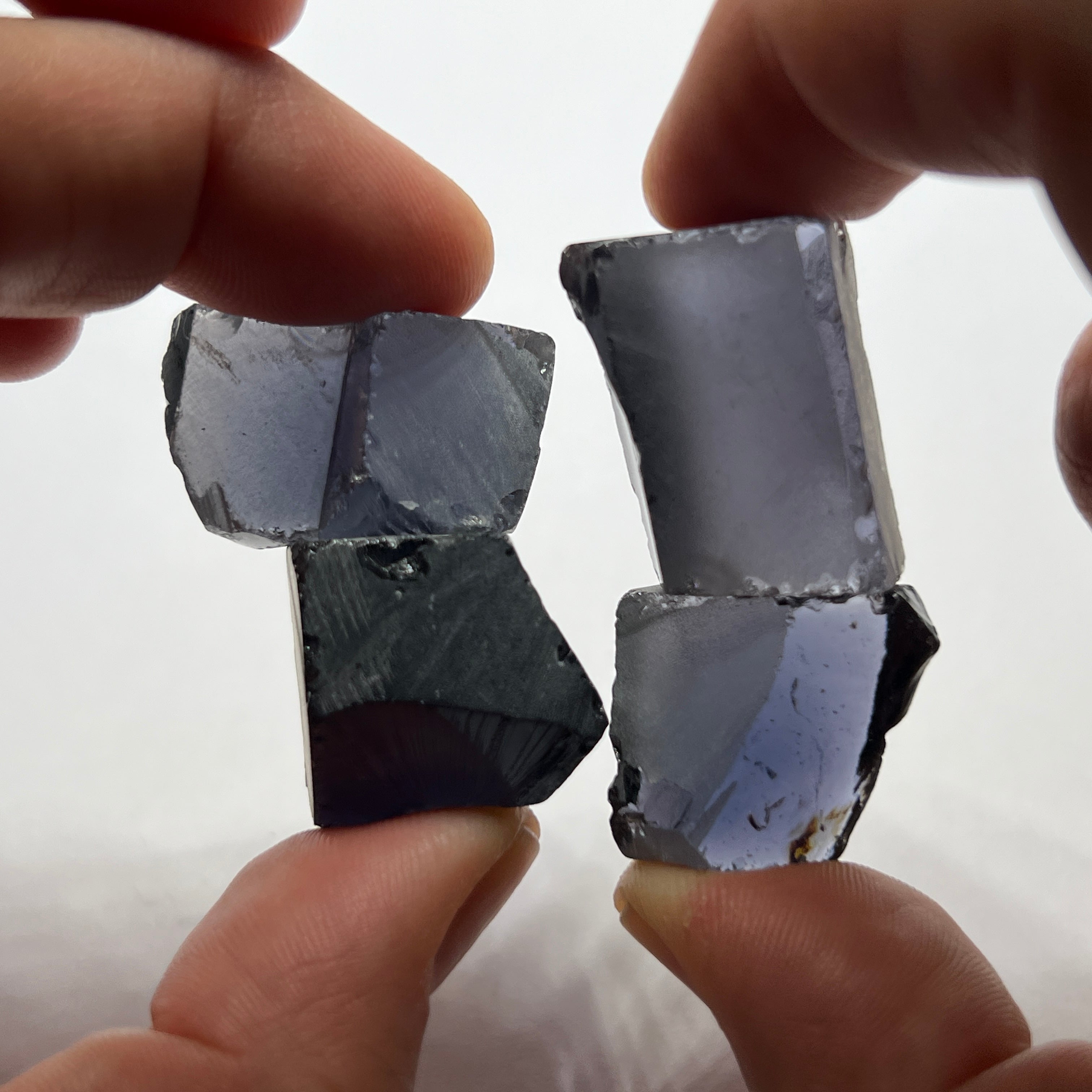 Ocean Grey Cubic Zirconia - Color Shift