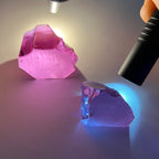 #3 Purple/HOT Pink CZ - Color Shift