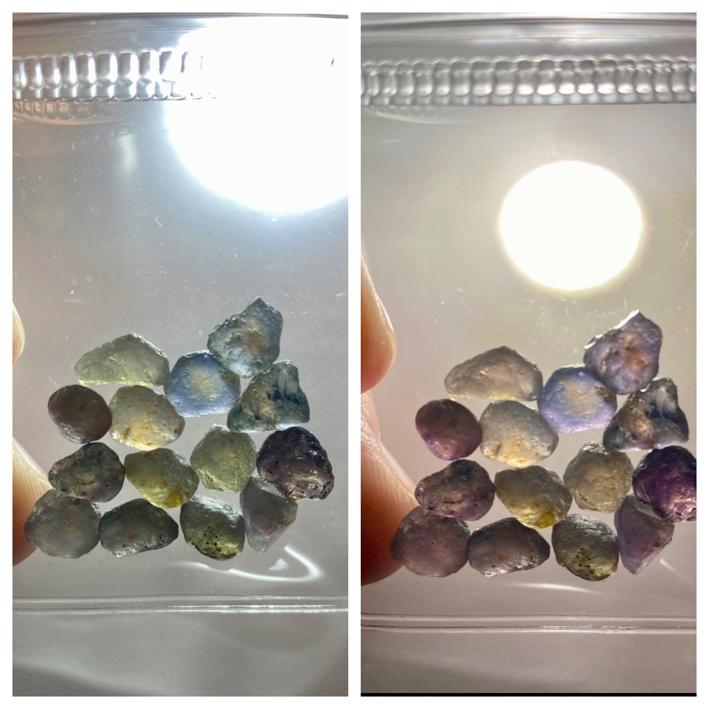 Color Change Songea Sapphire - Tanzania