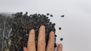 Pure Black Spinel