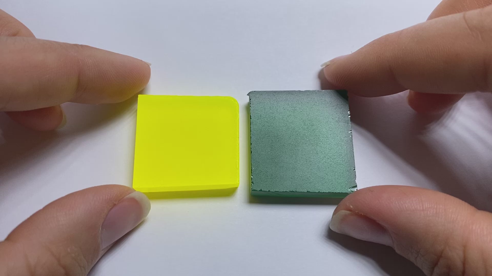 Neon Yellow & Emerald Green YAG