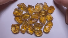 Load and play video in Gallery viewer, Sunshine Citrine - 50 grams
