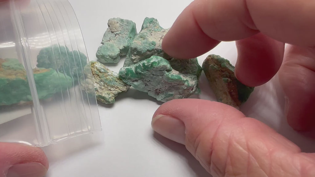 Variscite - Broken Arrow Mine, Nevada