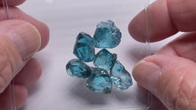 Load and play video in Gallery viewer, Cambodian Blue Zircon (Inclusions)
