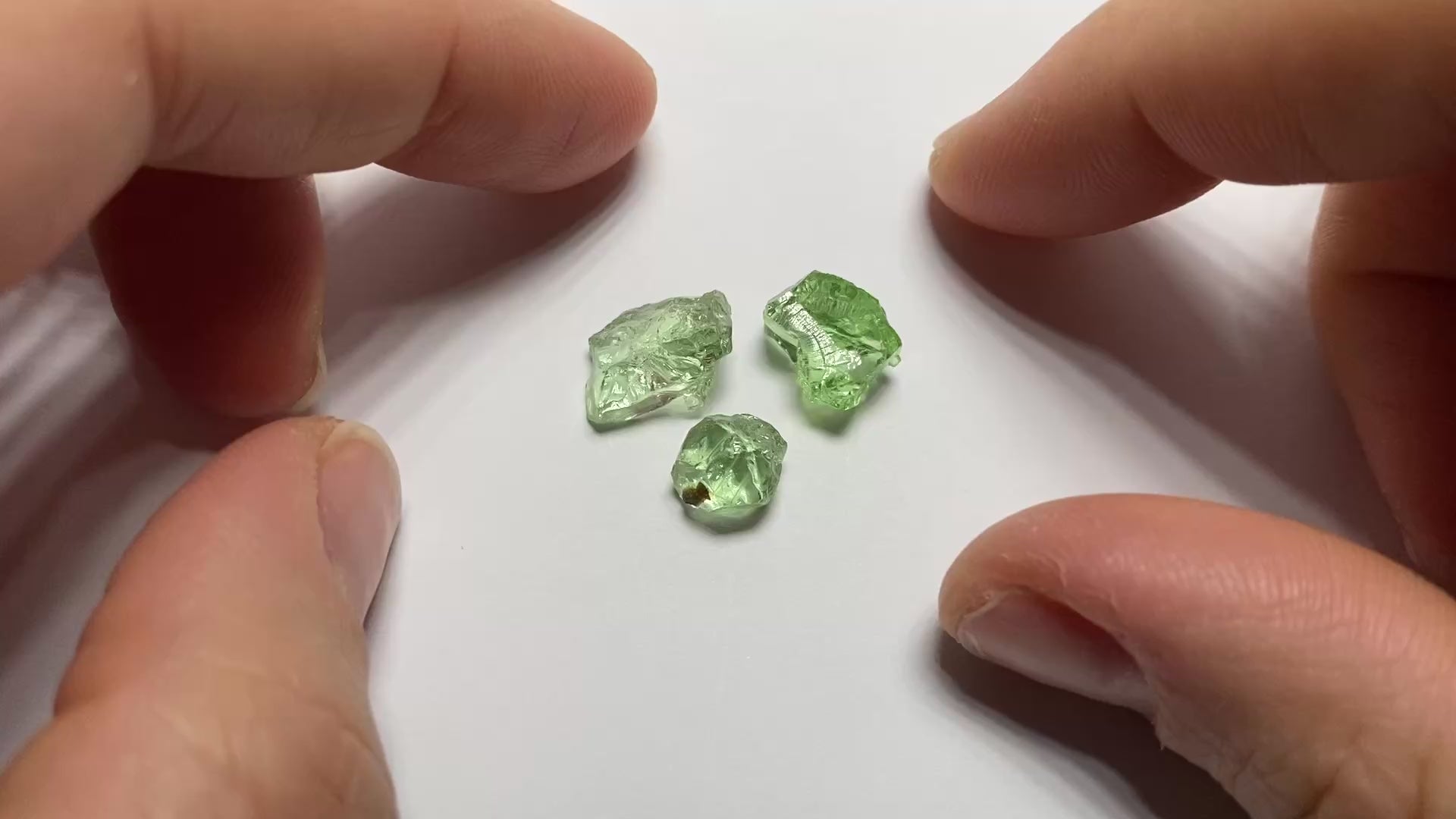 Merelani Mint Garnets