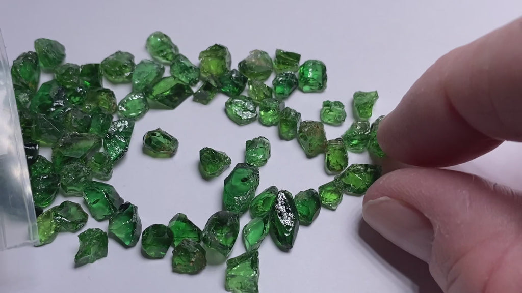 Chrome Tourmaline - Tanzania (Bulk)