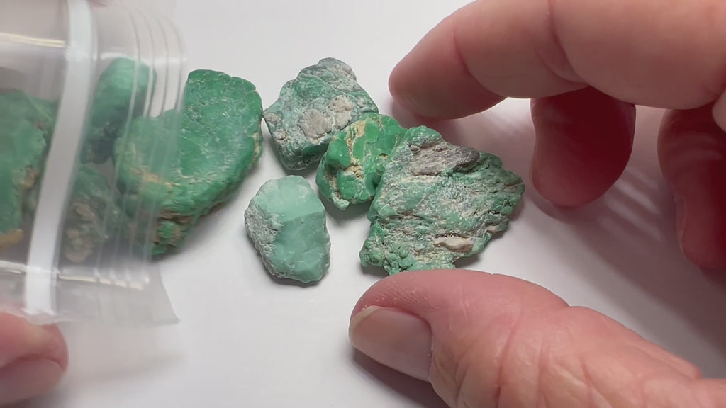 Variscite - Broken Arrow Mine, Nevada