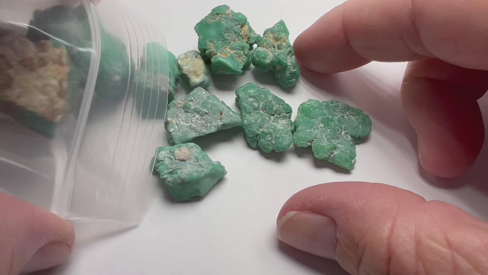 Variscite - Broken Arrow Mine, Nevada