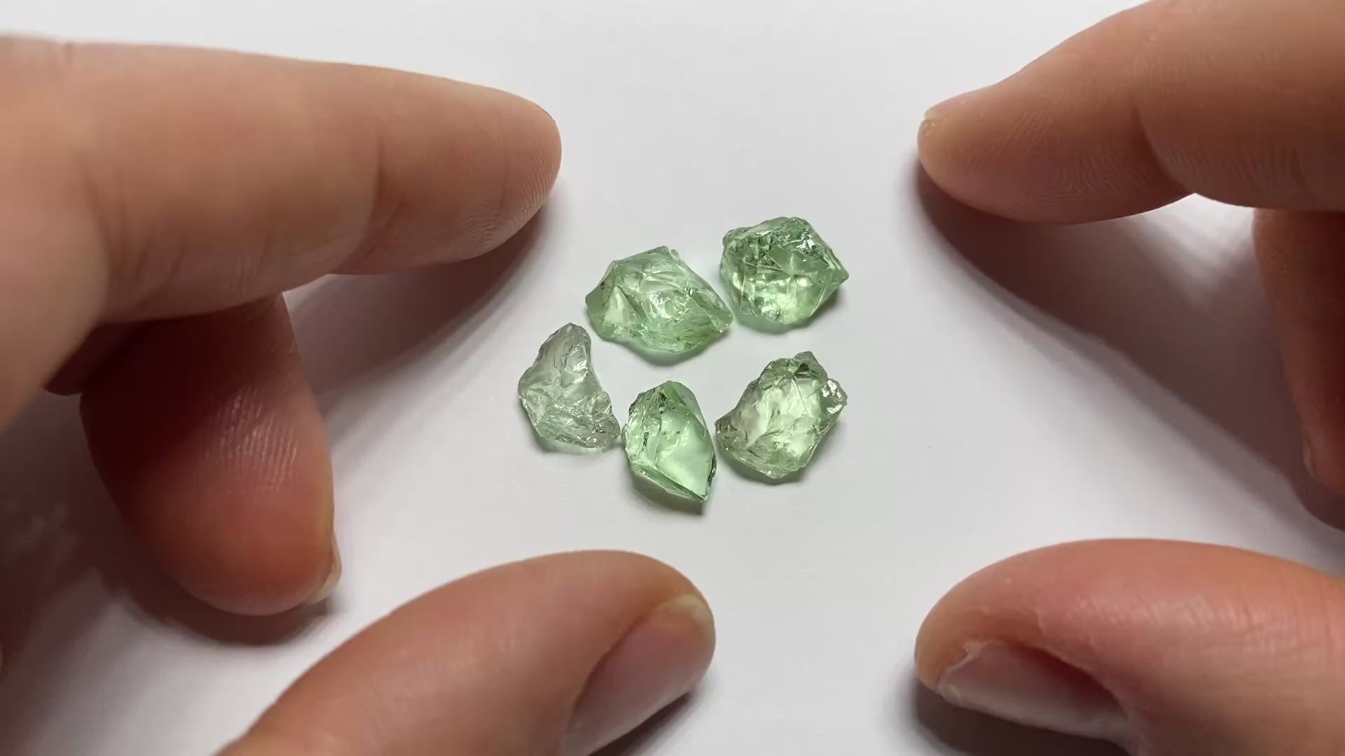 Merelani Mint Garnets