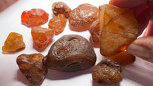 Load and play video in Gallery viewer, Chalcedony var. Carnelian
