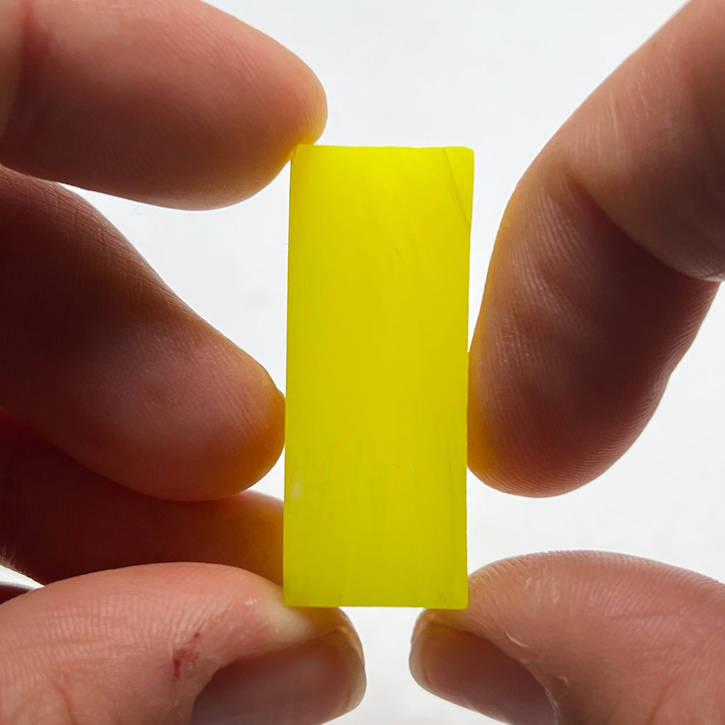 Neon Yellow YAG - Cabbing Rough