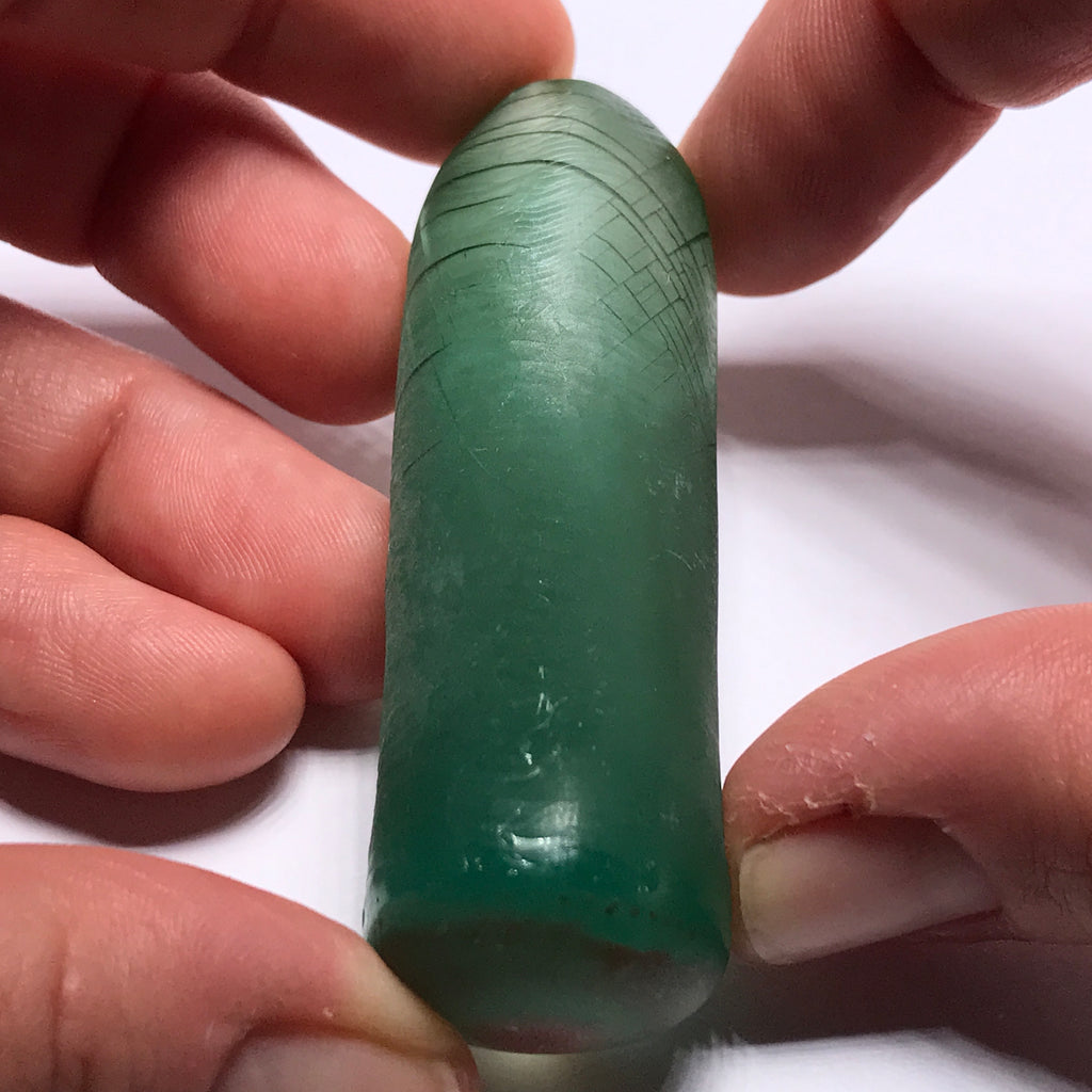 #135 Blue/Green Synthetic Spinel