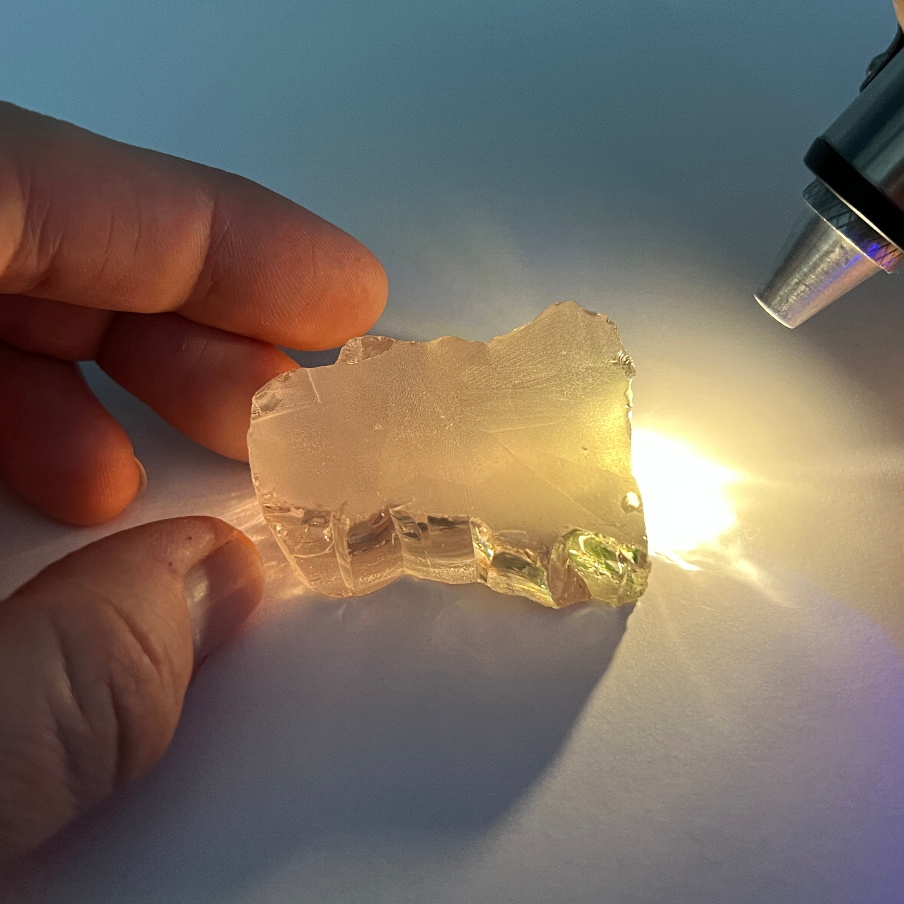 #9 Green/Peach CZ - Color Shift