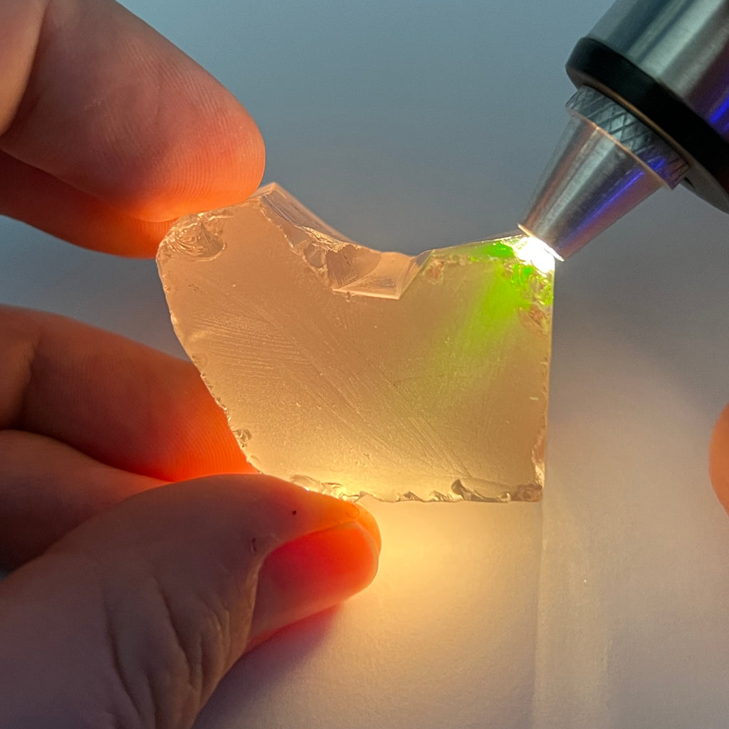 #9 Green/Peach CZ - Color Shift