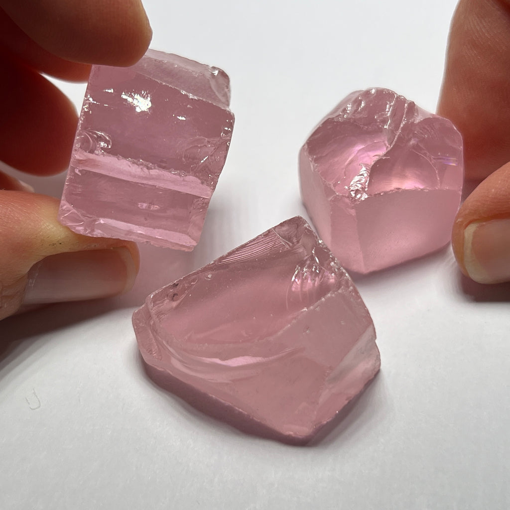 Salmon Pink Cubic Zirconia