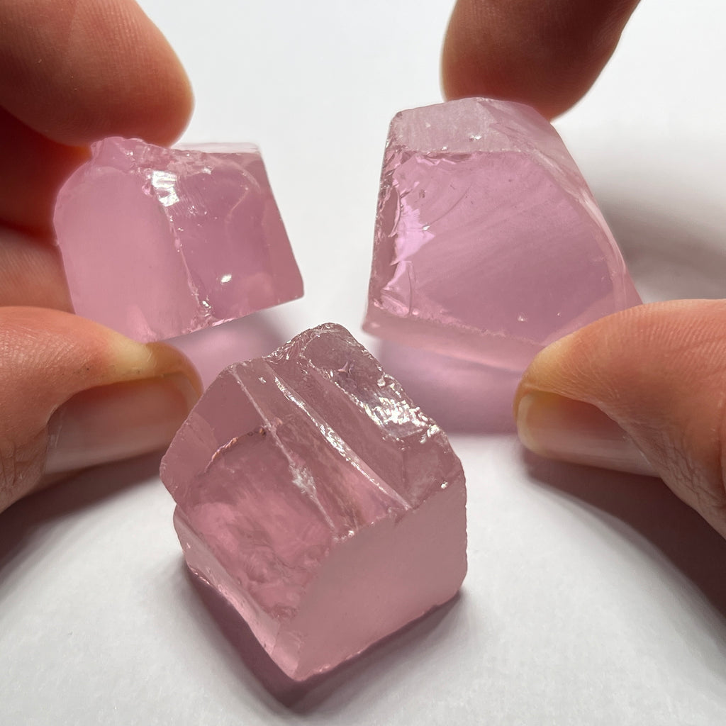 Salmon Pink Cubic Zirconia