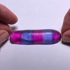 Blue/Pink Bi-Color Synthetic Corundum