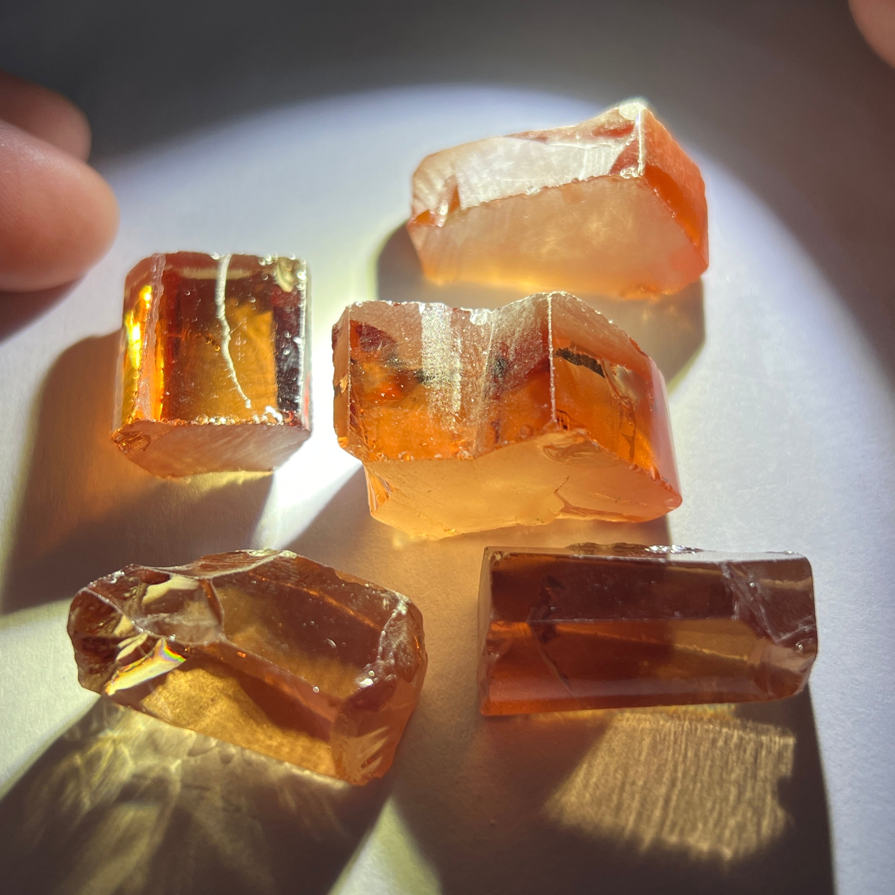 #4C Red/Orange/Yellow CZ - Color Shift