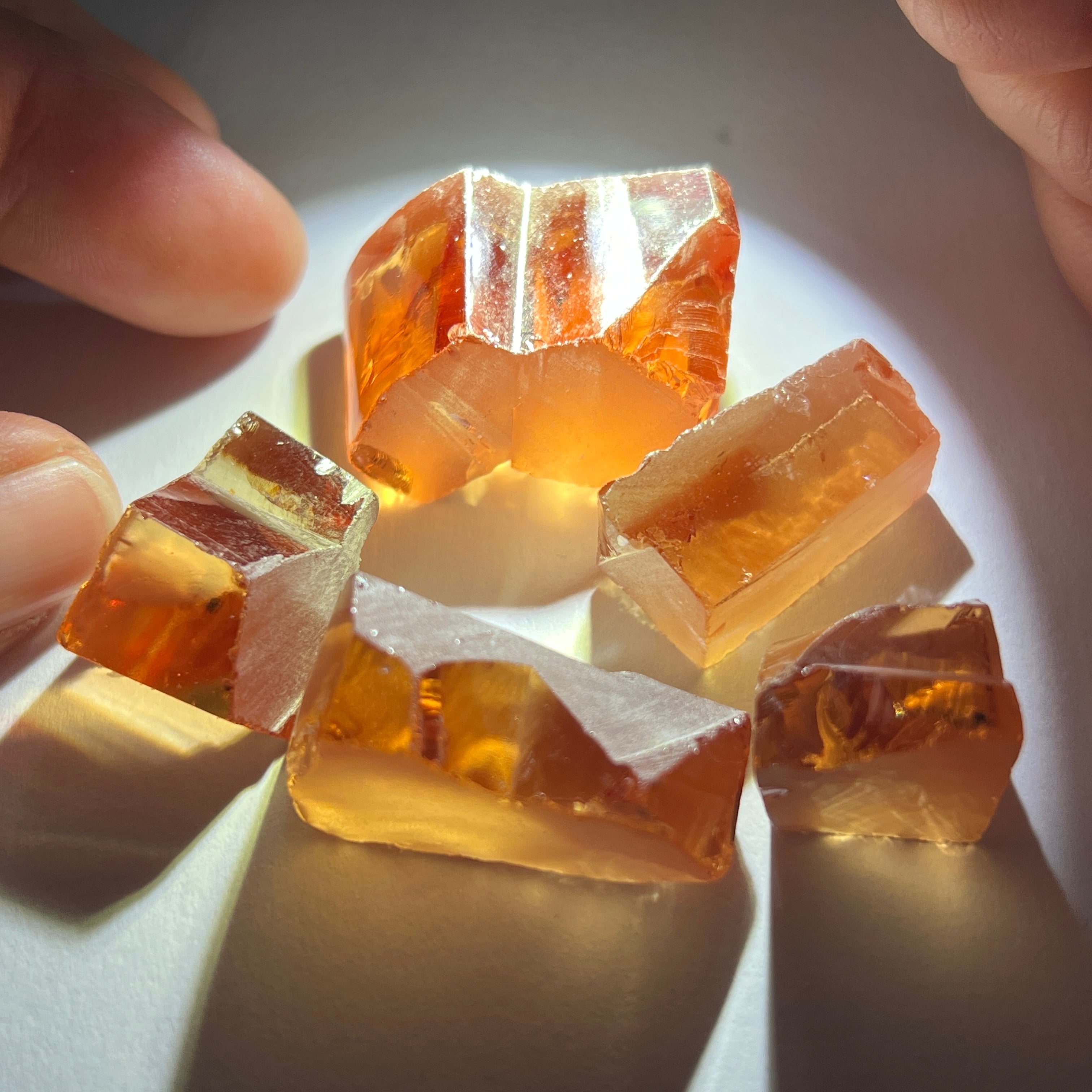 #4C Red/Orange/Yellow CZ - Color Shift