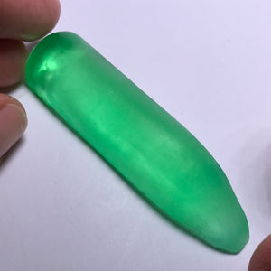 #73 Keylime Green Synthetic Corundum