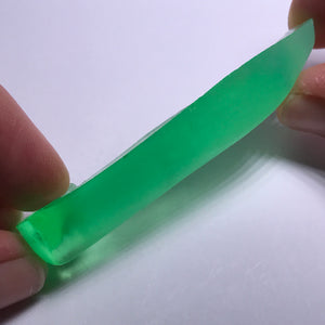 #73 Keylime Green Synthetic Corundum