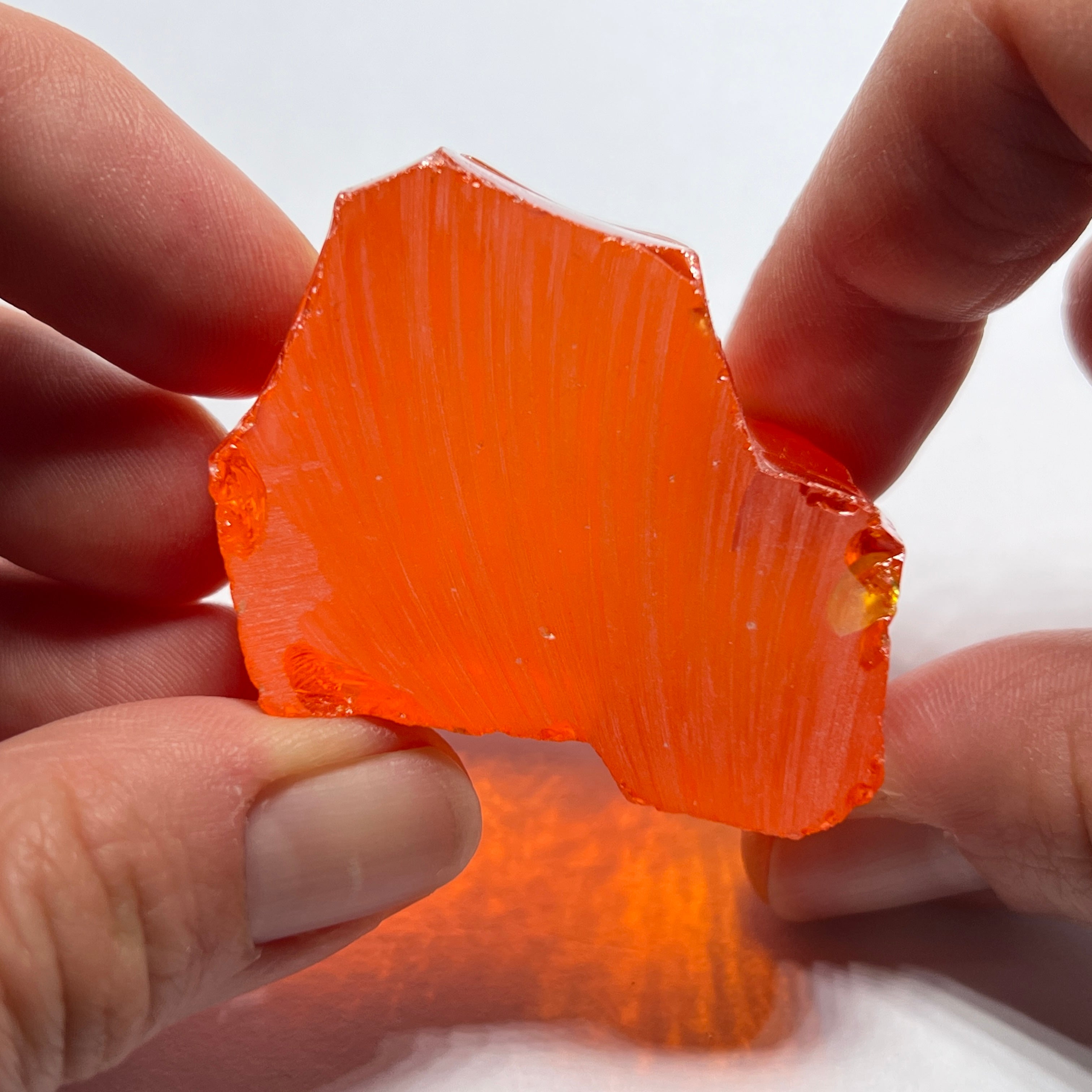 Dark Papaya Cubic Zirconia