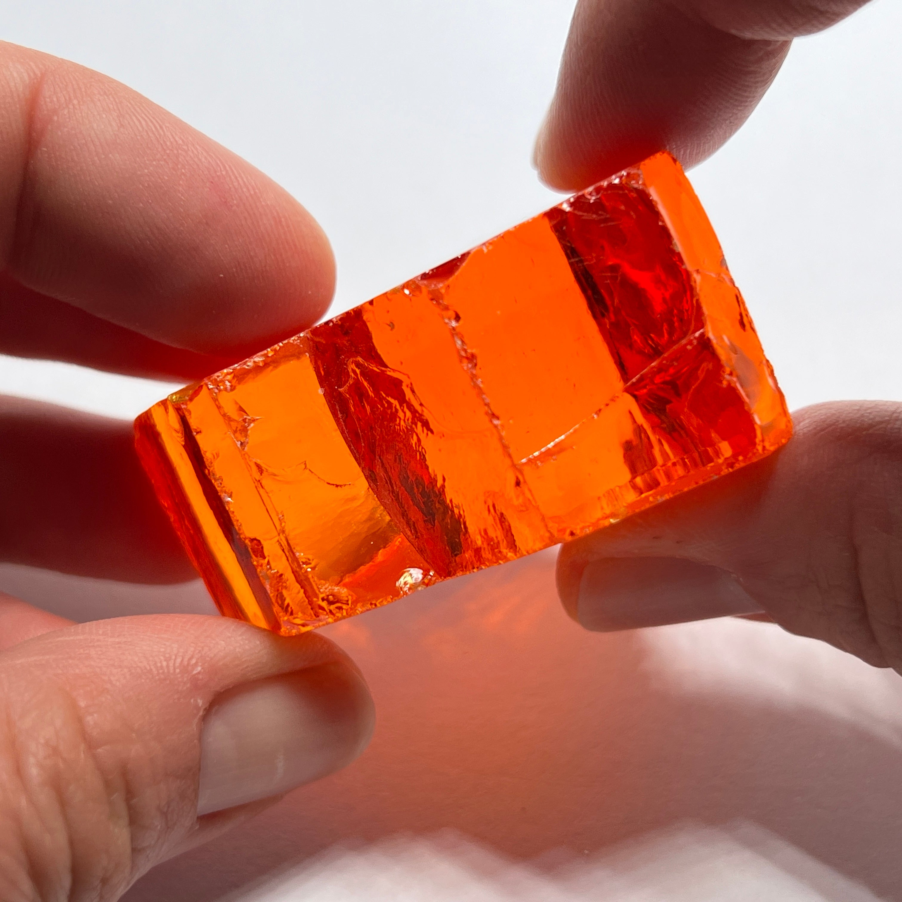 Dark Papaya Cubic Zirconia