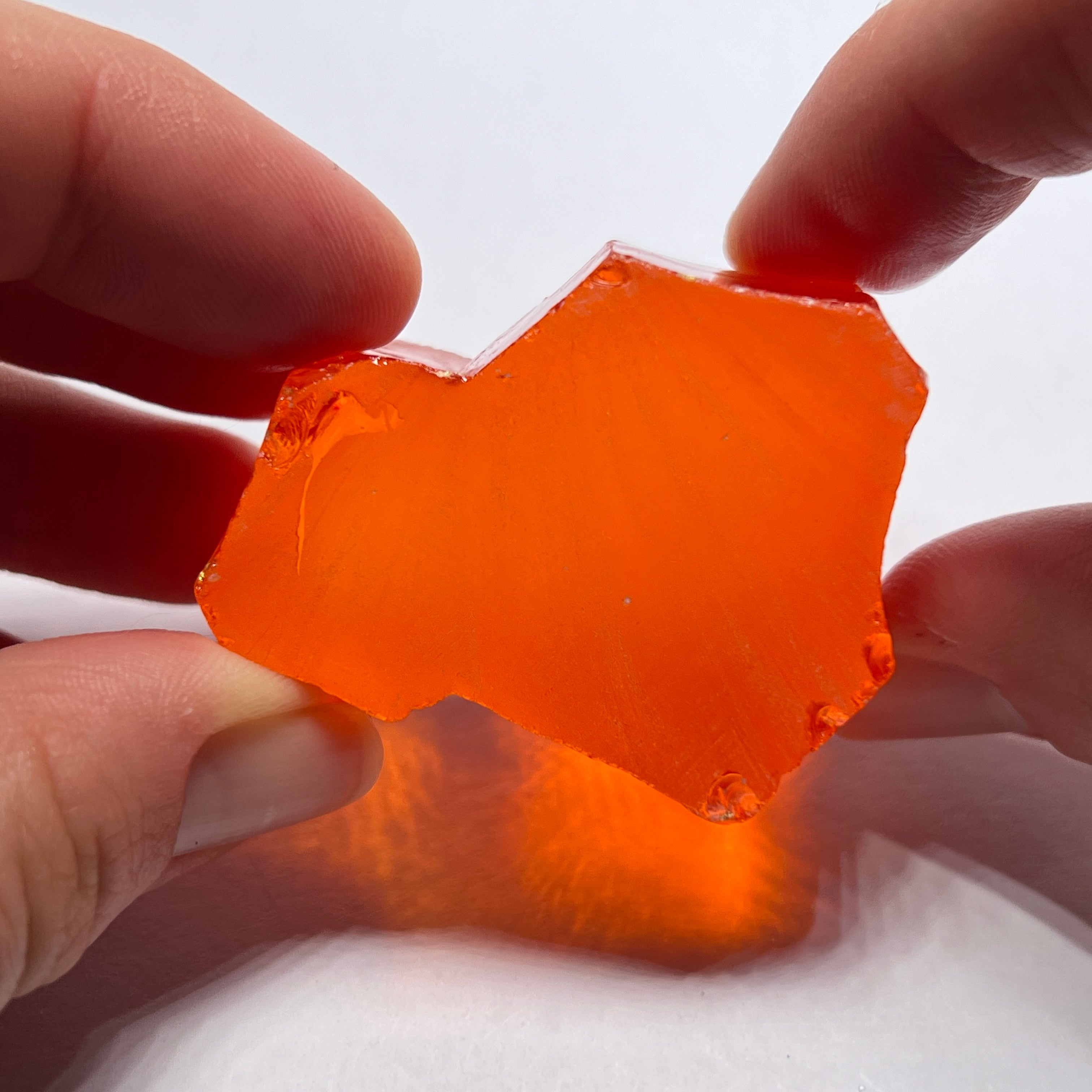 Dark Papaya Cubic Zirconia