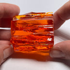 Dark Papaya Cubic Zirconia