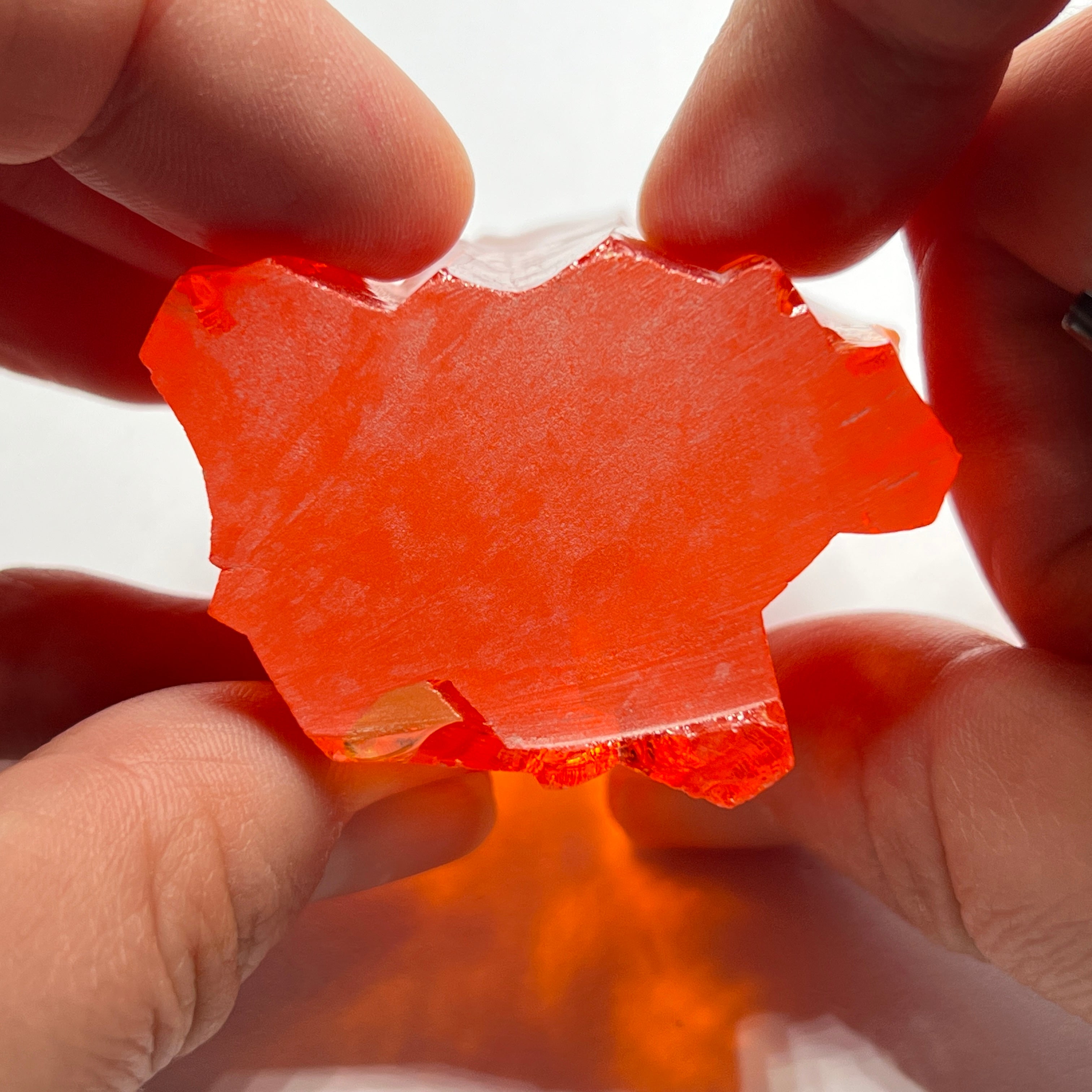 Dark Papaya Cubic Zirconia