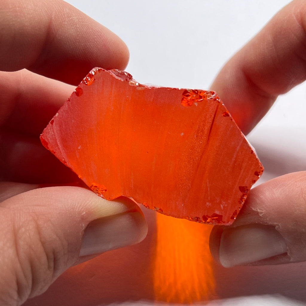 Dark Papaya Cubic Zirconia