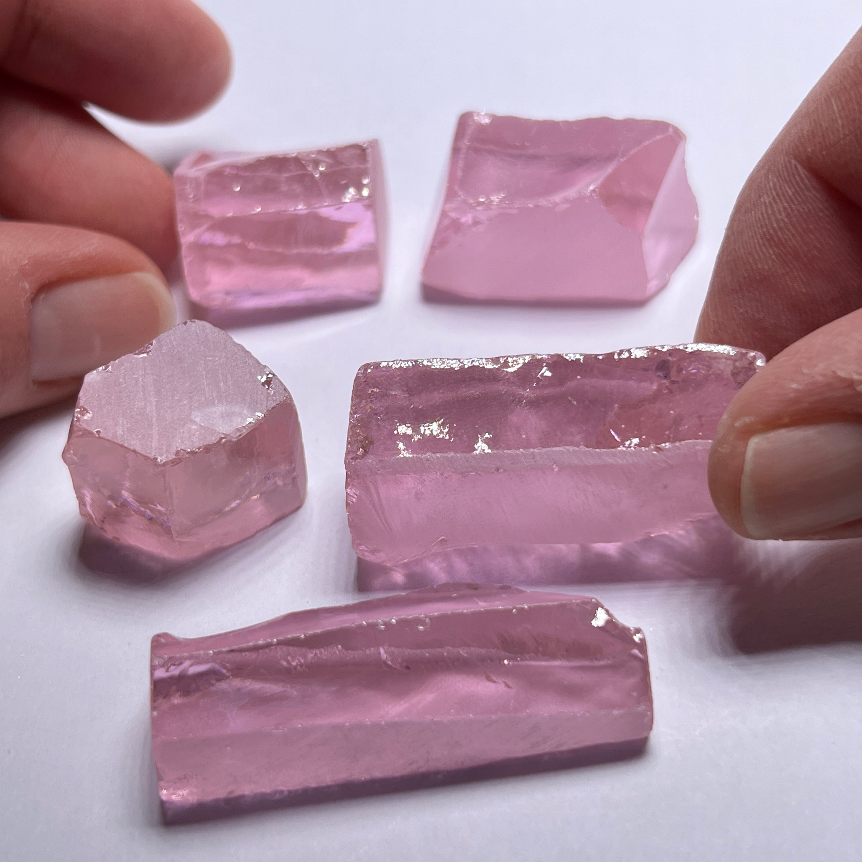 Medium Rose Pink Cubic Zirconia