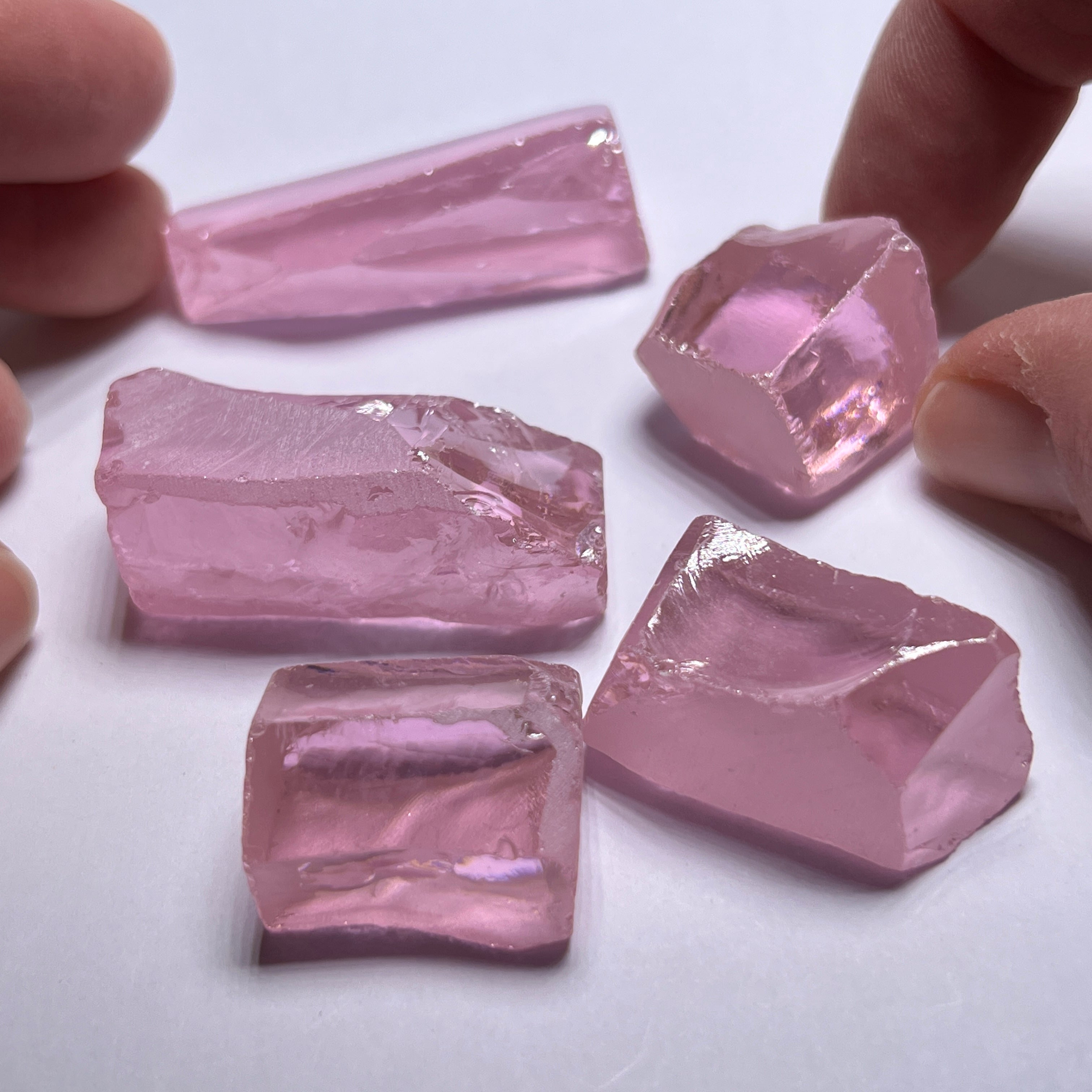 Medium Rose Pink Cubic Zirconia