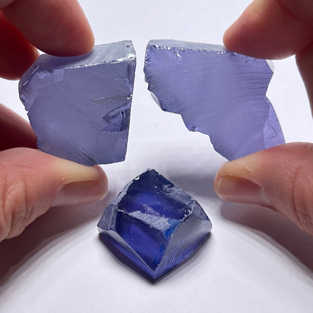 Light Tanzanite Cubic Zirconia